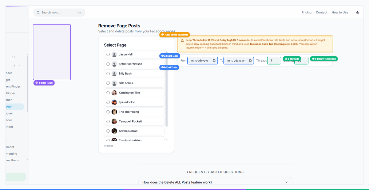 What Is Page Posts Remover? Bulk Delete Facebook Page Posts Fast